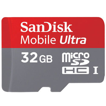 SanDisk Android microSDHC Memory Card 32GB