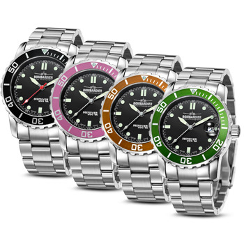 Bombardier Ladies DEEPDIVER, Steel Strap