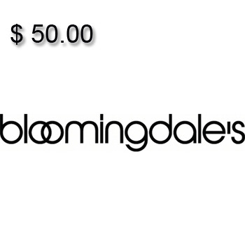 Bloomingdale's Gift Card $50
