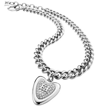 Escada ICONIC HEART Silver Necklace