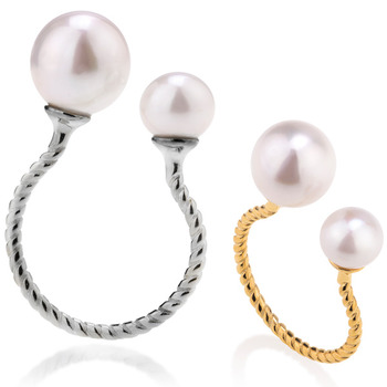 Mia's LOLA Double Pearl Ring