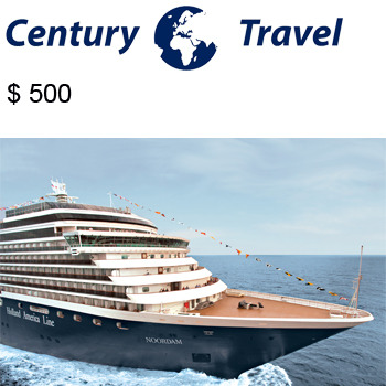 360° Century Travel Gift Voucher $500