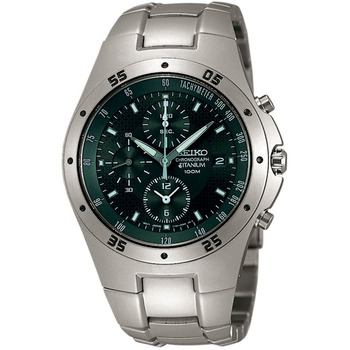 Seiko SND419P1 Gents Chronograph with Titanium Band