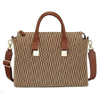 Aigner 'A' Logo Ladies Business Bag