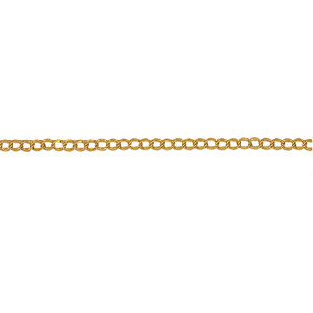 Olympia Gold Open Link Necklace FL844