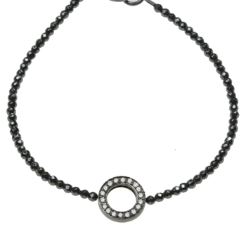 Anne Kaas SPARKLING Circle Necklace