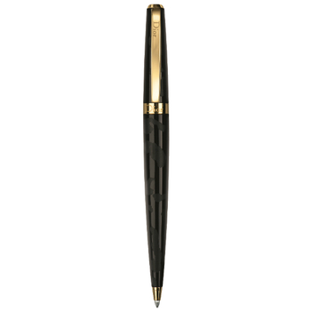 Dior Pen - Black Lacquer Finish with Panther Pattern