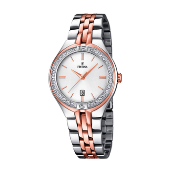 Festina MADEMOISELLE Bi-Color Ladies Watch with Zircons