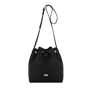 Coccinelle Bucket Bag in Resin Calfskin