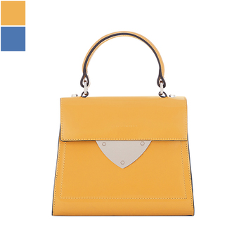 Coccinelle B14 Minibag in Patent Calfskin