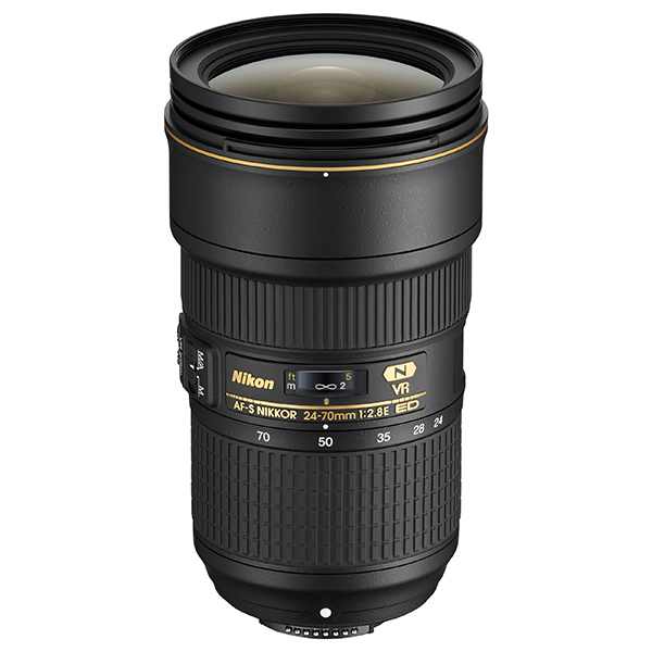 Nikon AF-S NIKKOR 24-70mm f/2.8E ED VR LensImage