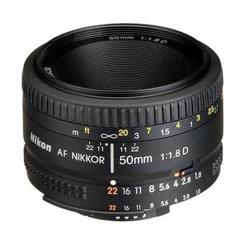 Nikon AF NIKKOR 50mm f/1.8D Lens