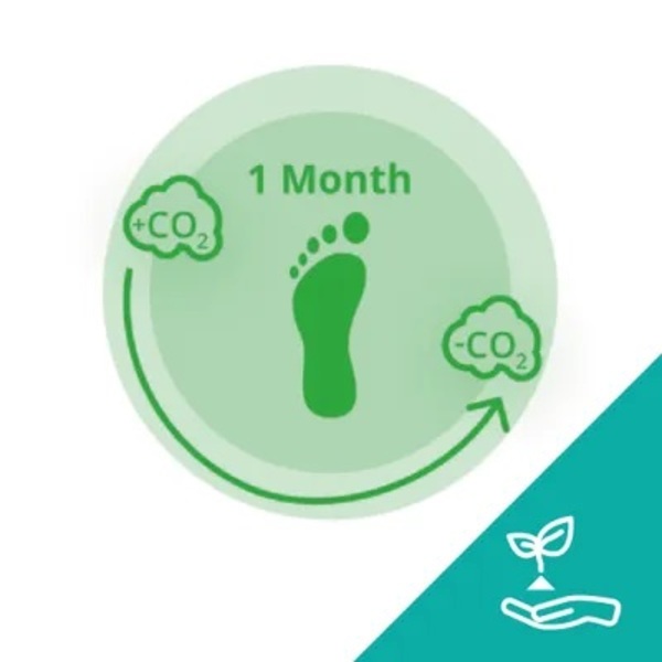 Compensate for the emissions of one month of livingImage